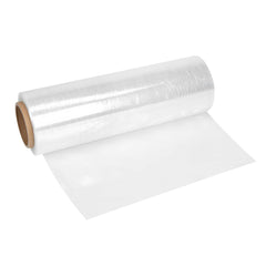 Handy Tek 47 Gauge Clear Plastic Hand Pallet Wrap / Stretch Film - 14 1/2
