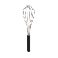 Met Lux Stainless Steel Piano Whisk - with Plastic Comfort Handle - 14