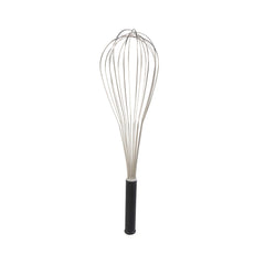 Met Lux Stainless Steel Piano Whisk - with Plastic Comfort Handle - 18