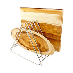 Met Lux Stainless Steel Cutting Board Rack - 6 Slots - 6 count box