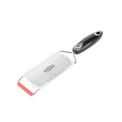 Met Lux Stainless Steel Coarse Grater - with Plastic Handle - 12