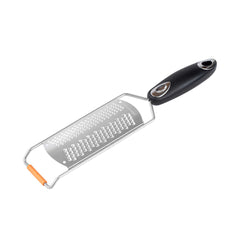Met Lux Stainless Steel Fine Grater - with Plastic Handle - 12