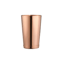 Bar Lux 16 oz Copper-Plated Stainless Steel Cocktail Shaker Tin - Weighted - 3 1/4