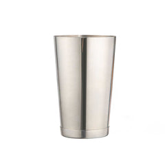 Bar Lux 16 oz Stainless Steel Cocktail Shaker Tin - Weighted, Mirrored Finish - 3 1/4