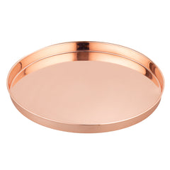 Bar Lux Copper-Plated Stainless Steel Serving Tray - 12 1/4