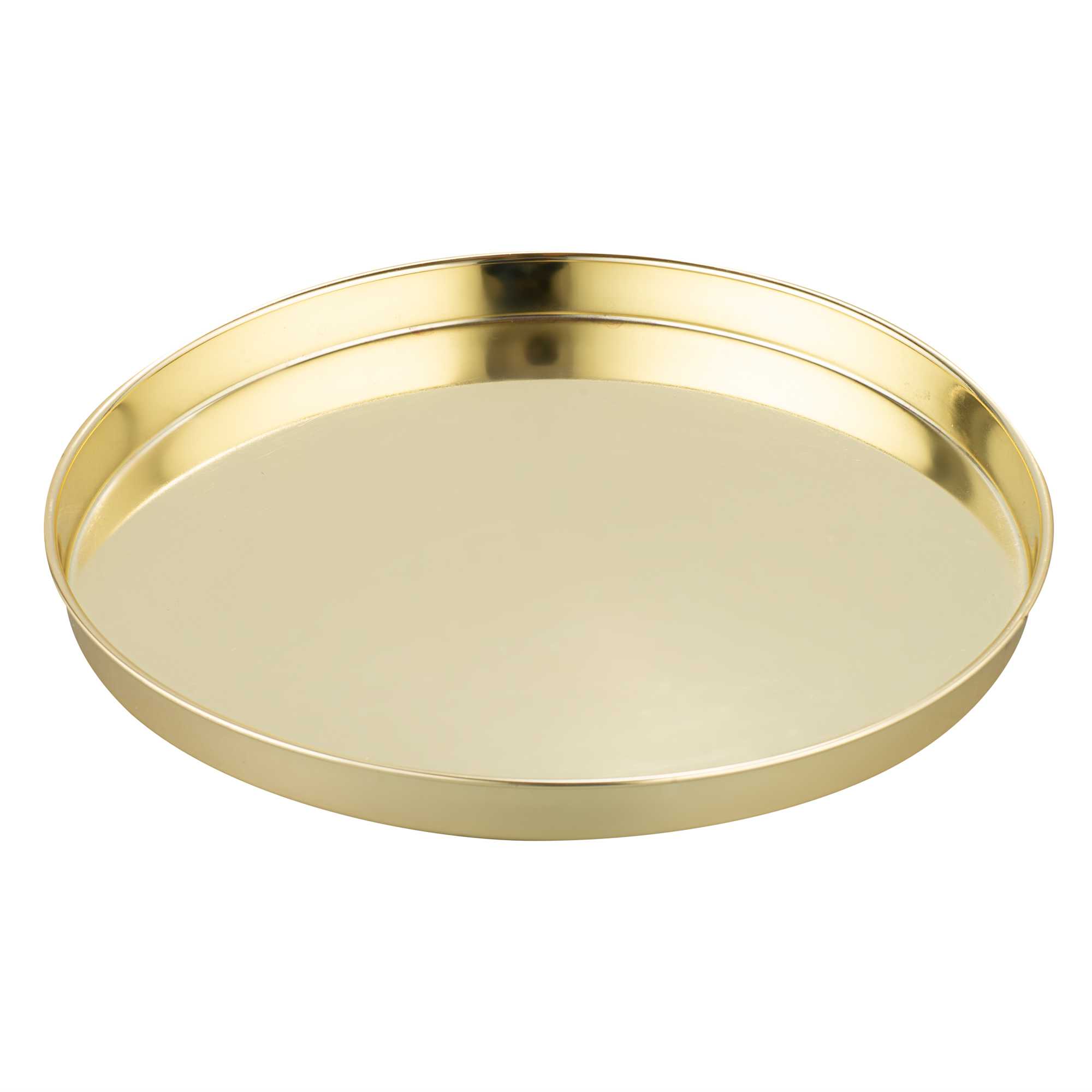 Bar Lux Gold-Plated Stainless Steel Serving Tray - 12 1/4" x 12 1/4" - 1 count box