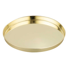 Bar Lux Gold-Plated Stainless Steel Serving Tray - 12 1/4