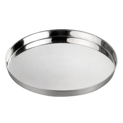Bar Lux Stainless Steel Serving Tray - Mirrored Finish - 12 1/4