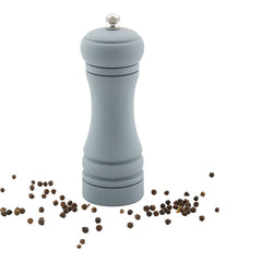 Chef 101 Classic French Gray Wood Pepper Mill - Soft Touch - 2