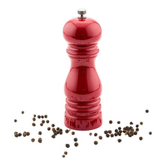 Chef 101 Classic French Red Wood Pepper Mill - High Gloss - 2