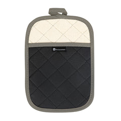 RW Threads Comfort Cotton Black Pot Holder - Flame Retardant Coating - 10