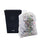 RW Clean 23 gal Black Plastic Slim Trash Can - 20" x 11 1/4" x 29 3/4" - 1 count box