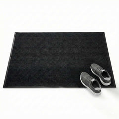 Comfy Feet Black Carpet Floor Mat - Ribbed - 60
