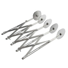 Met Lux Stainless Steel 5-Wheel Pastry Cutter - 2 1/4