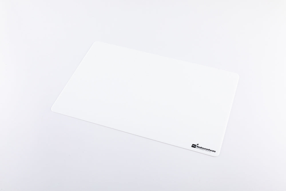 Chef 101 Rectangle Assorted Plastic Flexible Cutting Board / Chopping Mat Set - Includes 4 Mats - 18" x 12" - 1 count box