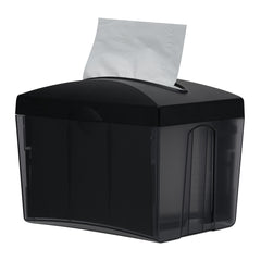 Bar Lux Rectangle Gray Interfold Napkin Dispenser - Tabletop - 7 1/2
