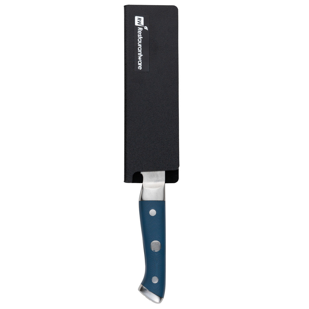 Sensei Black Plastic Knife Blade Cover / Guard - 6 1/2" x 2" - 1 count box