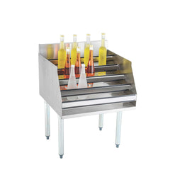 Kitchen Tek 304 Stainless Steel Liquor Display Rack - 5 Tiers, 24