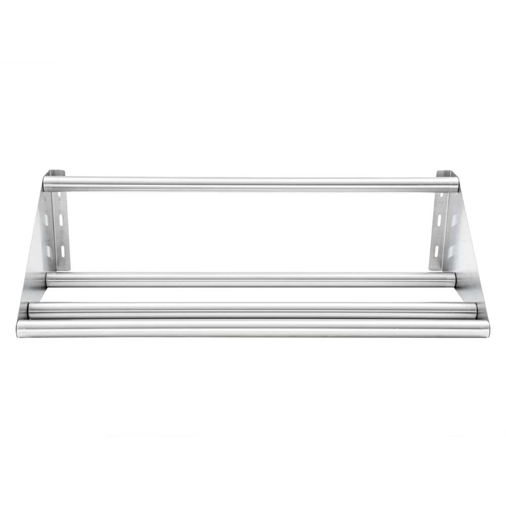 Kitchen Tek Tubular Rack / Shelf - Wall Mounted - 42" - 1 count box
