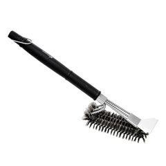 Met Lux Triple Head Grill Brush - 18 1/2