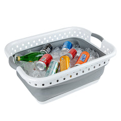 Chef 101 Gray Plastic Collapsible Storage Container - 24