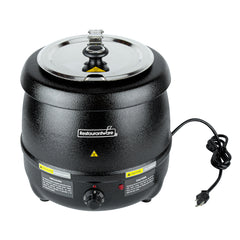 Hi Tek 10 qt Black Soup Kettle Warmer - 110V, 800W - 1 count box