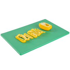 Chef 101 Green Plastic Cutting Board - 18