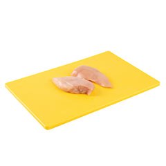 Chef 101 Yellow Plastic Cutting Board - 18