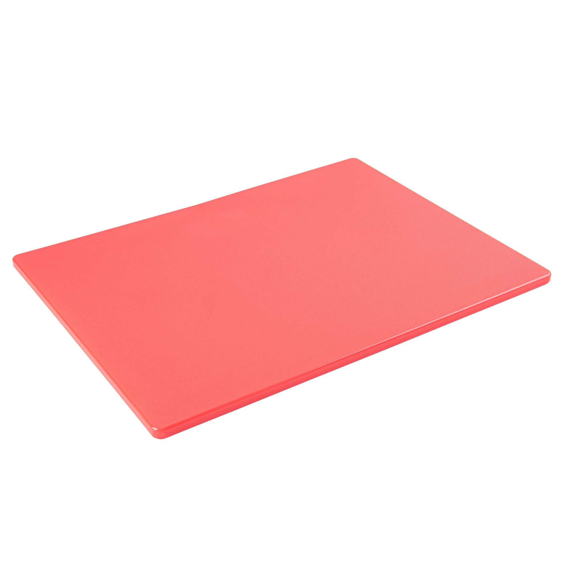 Chef 101 Red Plastic Cutting Board - 20" x 15" - 1 count box