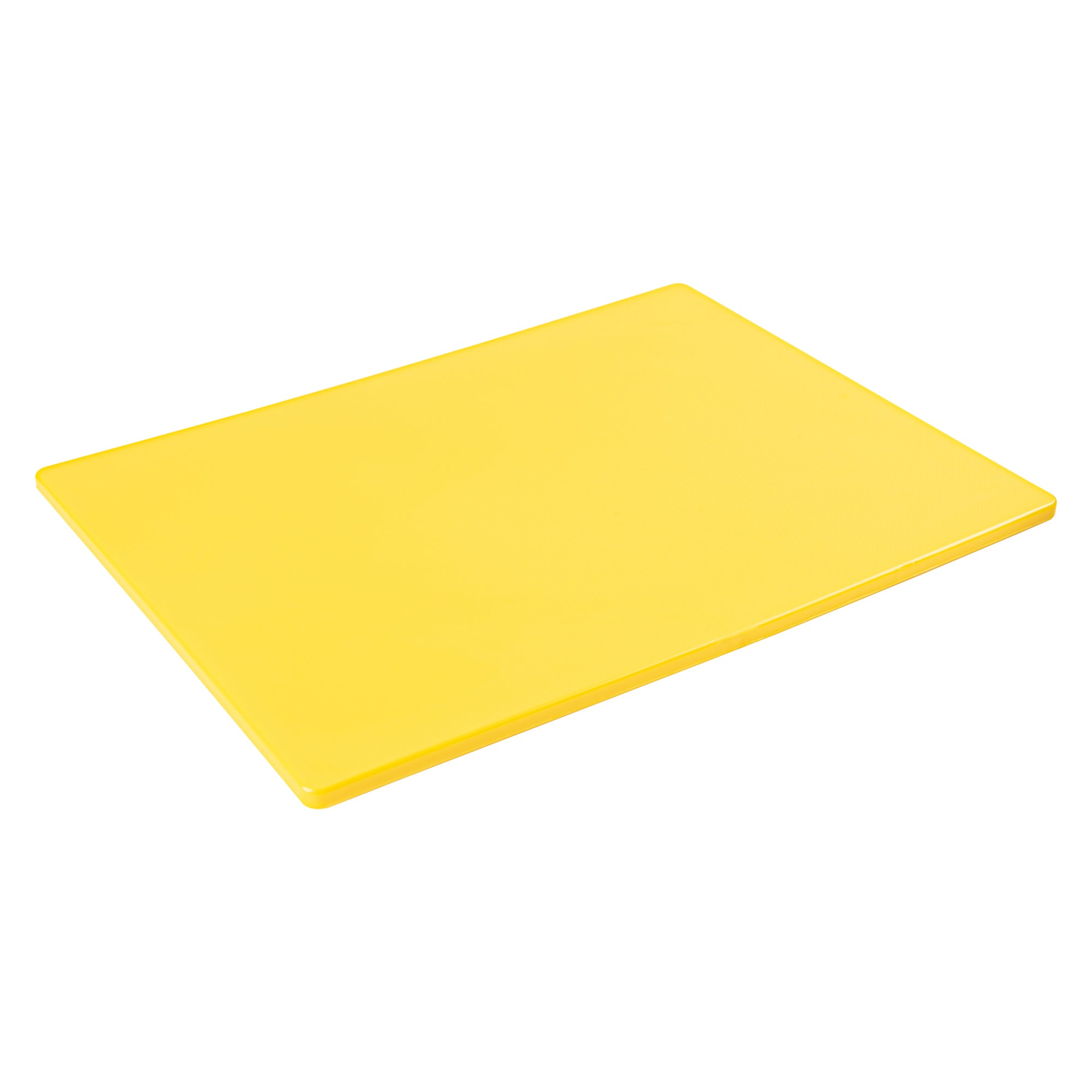 Chef 101 Yellow Plastic Cutting Board - 20" x 15" - 10 count box