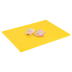 Chef 101 Yellow Plastic Cutting Board - 20