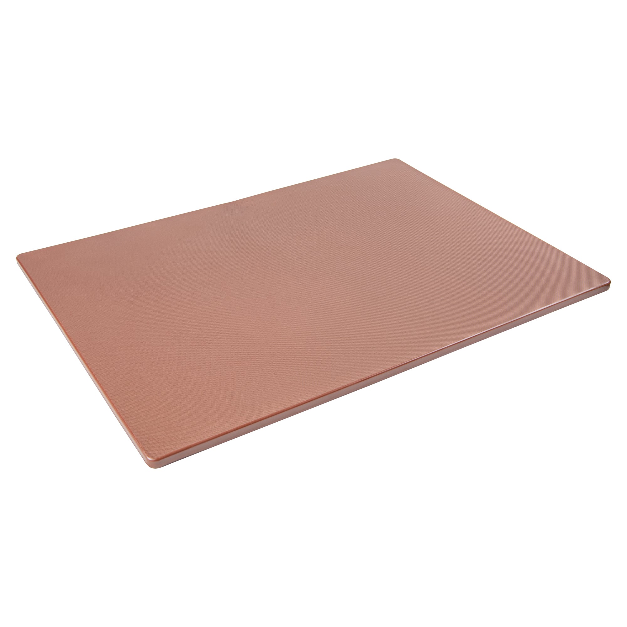 Chef 101 Brown Plastic Cutting Board - 24" x 18" - 10 count box
