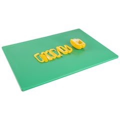 Chef 101 Green Plastic Cutting Board - 24