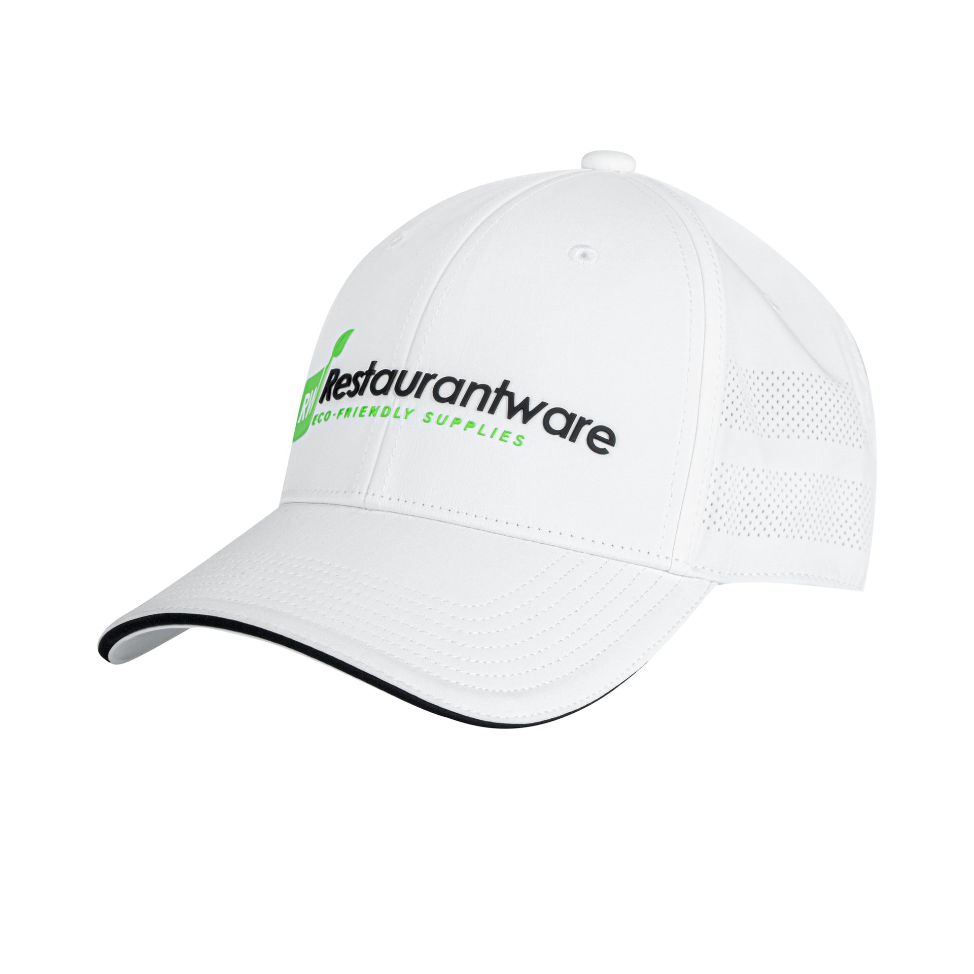 RW Threads White Adjustable Perforated Hat - 1 count box