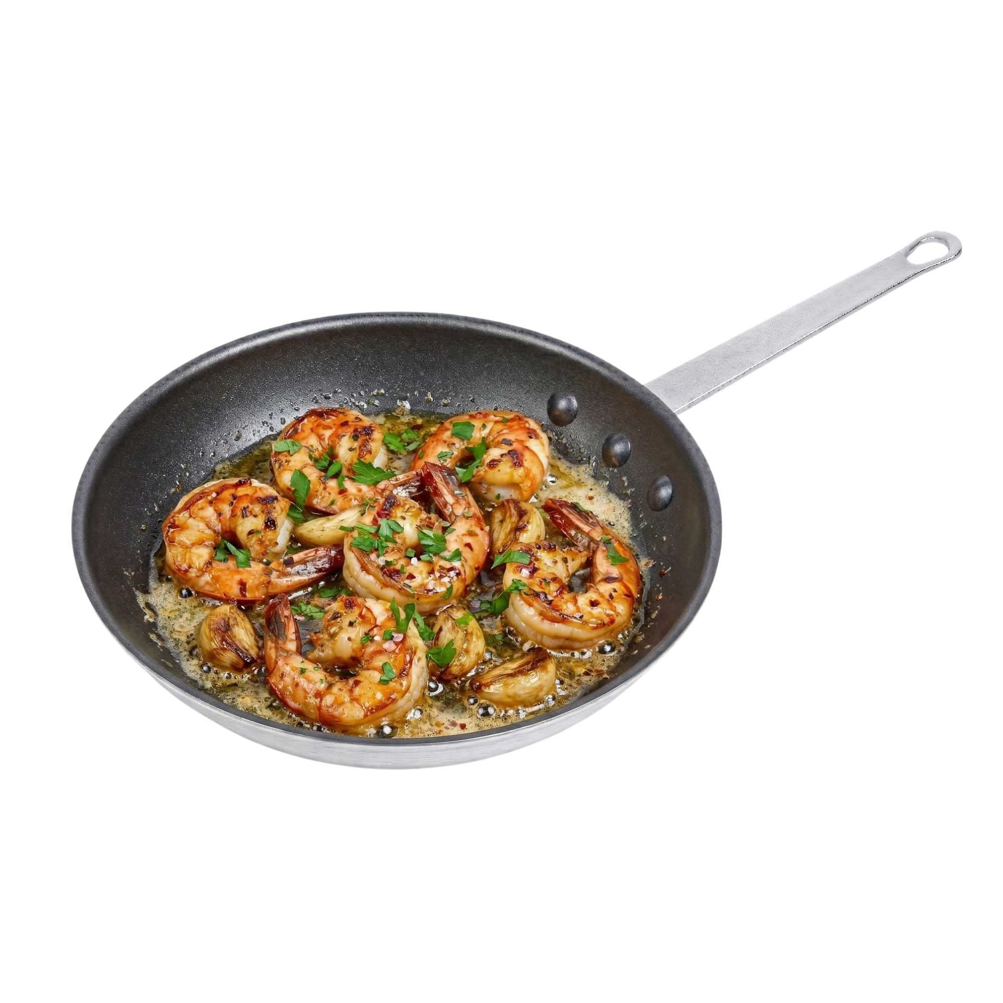 Met Lux Aluminum 10" Fry Pan - Non-Stick - 6 count box