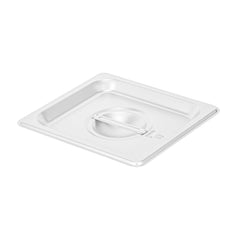 Kitchen Tek Stainless Steel Lid - Fits 1/6 Size Steam Table Pan - 72 count box