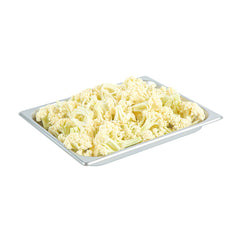 Kitchen Tek Stainless Steel 1/2 Size Steam Table Pan - 1 1/4 Inch Deep, Perforated, Anti Jam, 24 Gauge - 1 count box