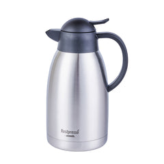 Restpresso 68 oz Vacuum Insulated Coffee Carafe / Server - with Label Tags - 11 1/4