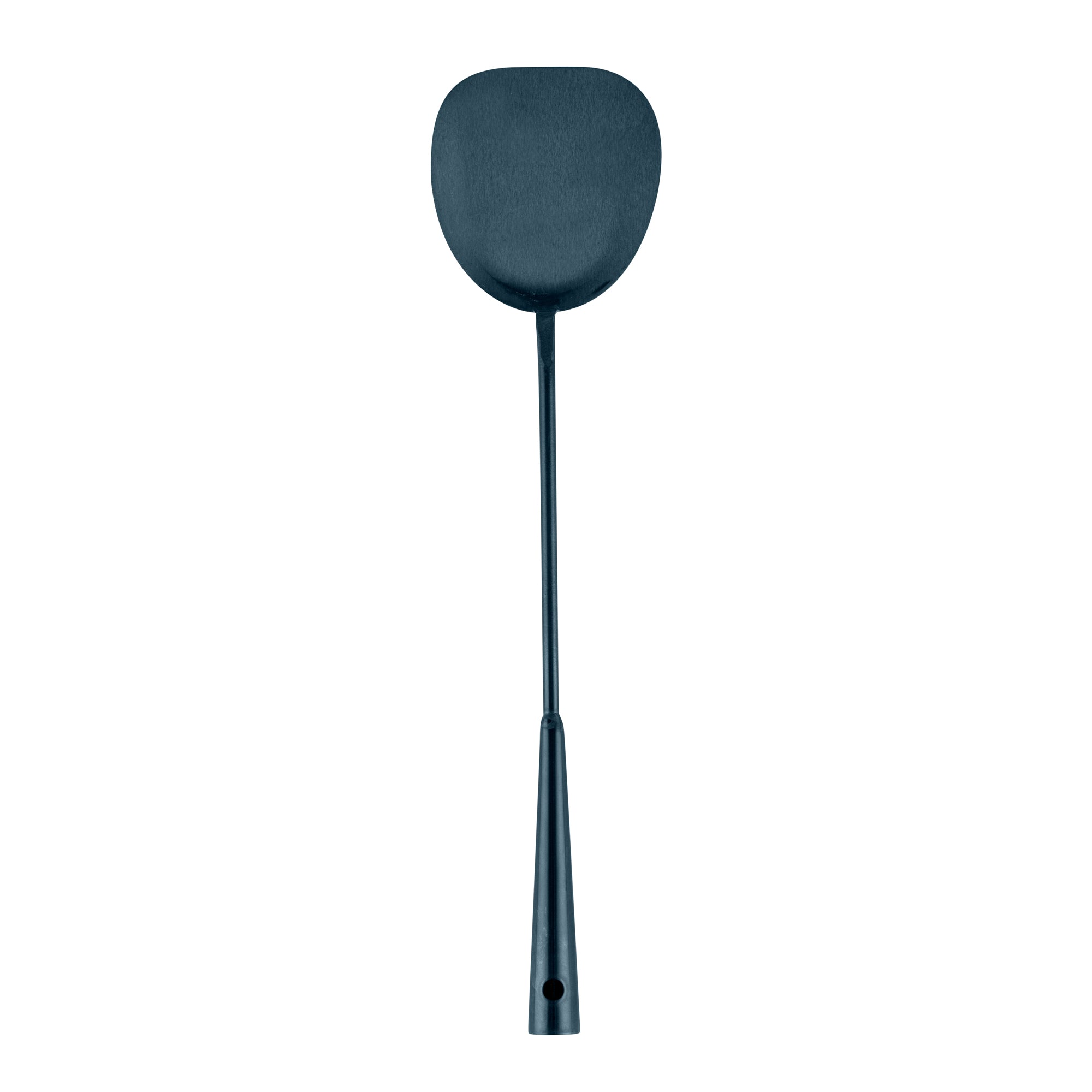 Motomori Blue Carbon Steel Wok Spatula - Pre-seasoned - 15 1/2'' - 1 count box