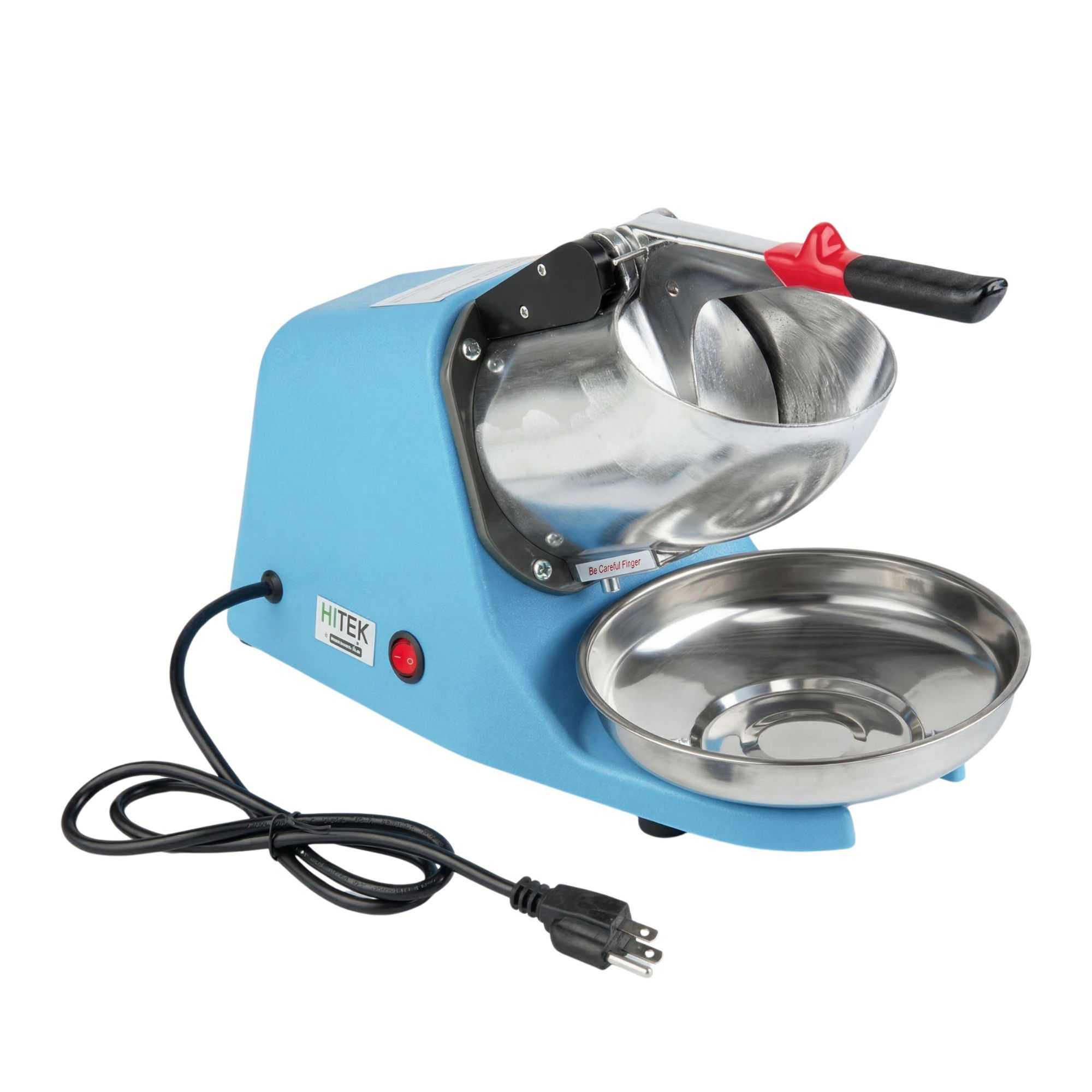 Hi Tek Blue Countertop Ice Crusher - 110V, 350W - 1 count box