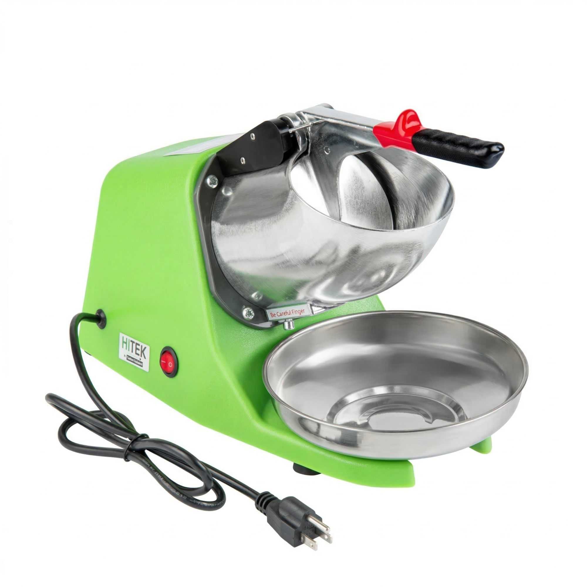 Hi Tek Green Countertop Ice Crusher - 110V, 350W - 1 count box