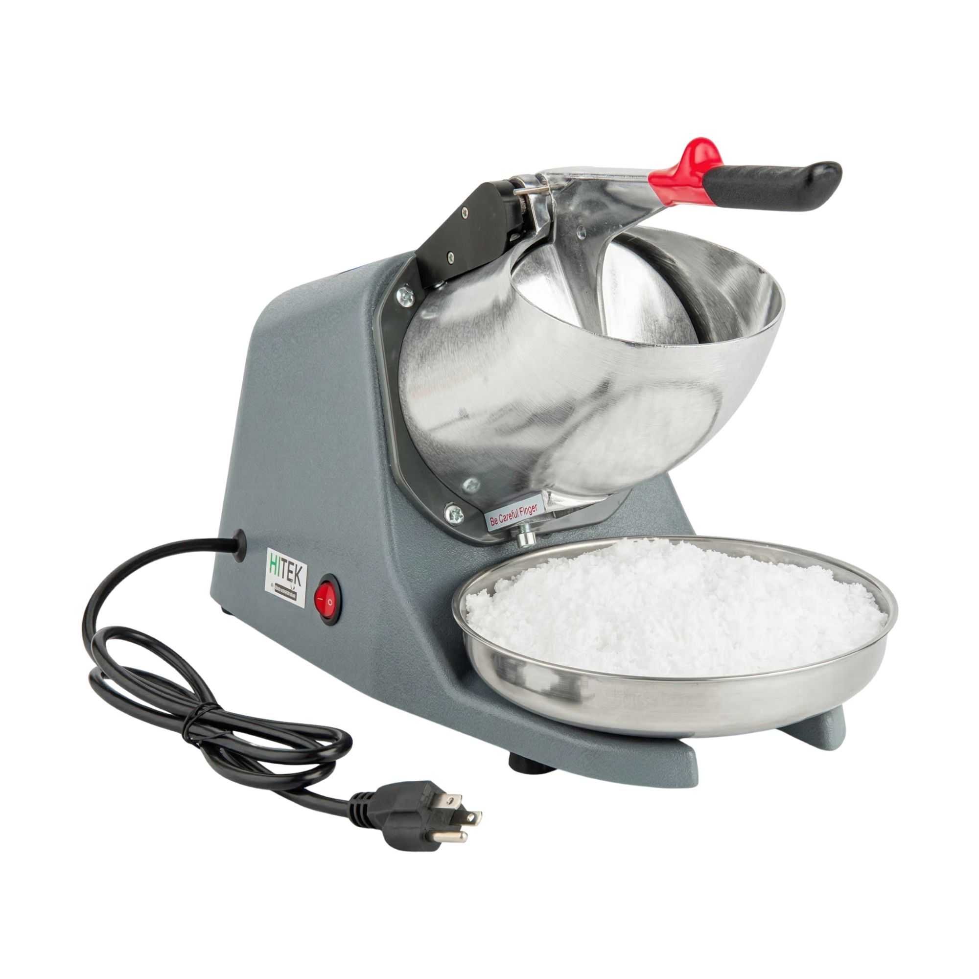 Hi Tek Gray Countertop Ice Crusher - 110V, 350W - 1 count box