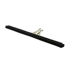 Clean Tek Professional Steel Heavy-Duty Floor Squeegee - Double Rubber - 21 3/4