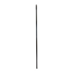 Clean Tek Professional Black Steel Angled Broom Handle - Threaded - 48