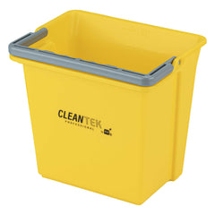 Clean Tek Professional 6 Qt Yellow Cleaning Bucket - 9 1/4