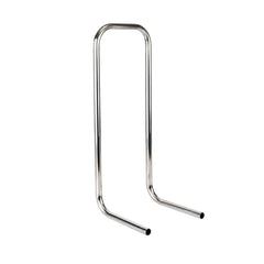 Clean Tek Professional Stainless Steel Handle - For Dish Rack and Glass Rack Dolly - 10 count box