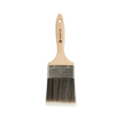 Handy Tek Synthetic Polyester Paint Brush - Flat, Beaver Tail - 3