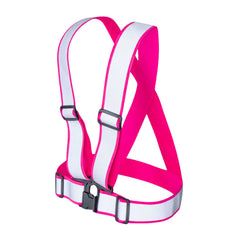 Be Safe Pink High Visibility Safety Suspenders - 1.57