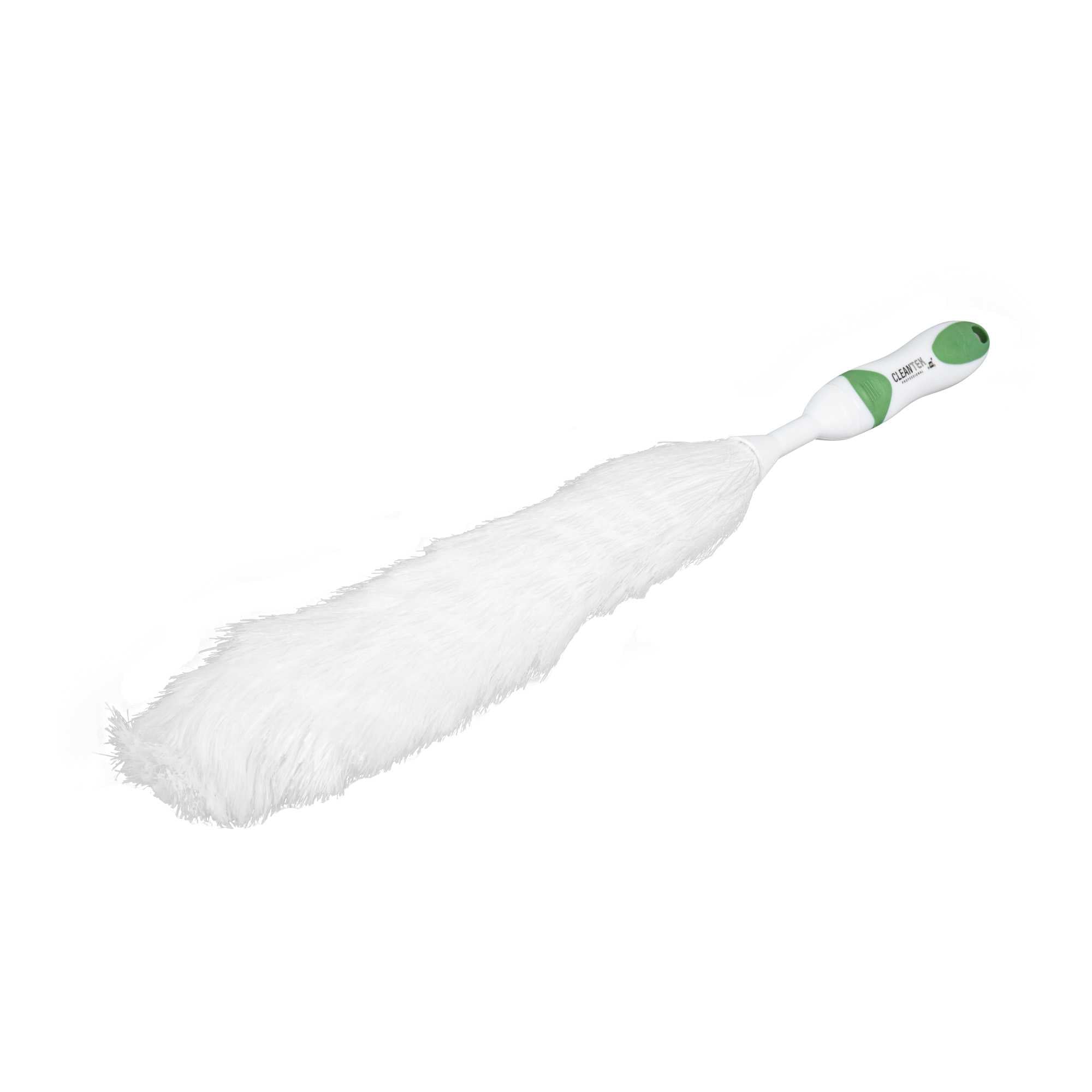 Clean Tek Professional Green and White Polypropylene Duster - Washable - 22" - 1 count box