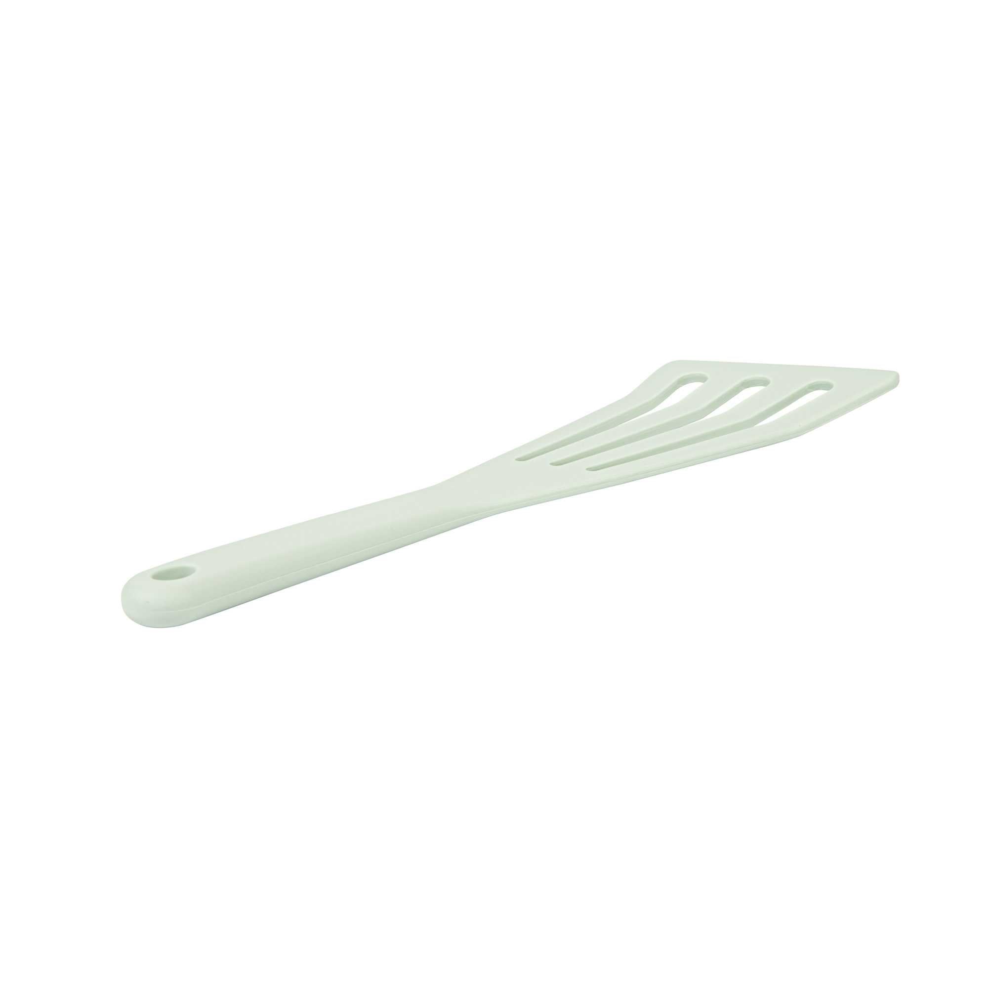 Met Lux Teal Silicone High Temperature Slotted Turner / Spatula - 12 1/4" - 1 count box